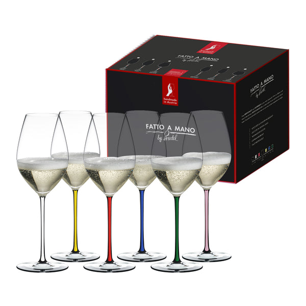 Riedel Fatto A Mano Champagne Gift Set (Set of 6) image 0