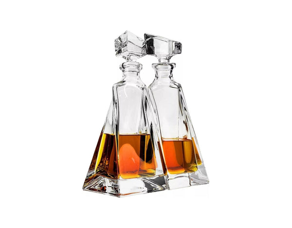 Bohemia Crystal Decanter Lovers Whiskey 500ml (Set of 2) image 2