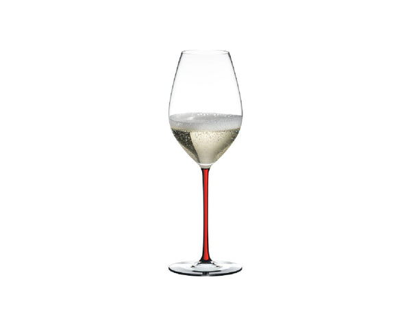 Riedel Fatto A Mano Champagne Wine Glass Red image 0