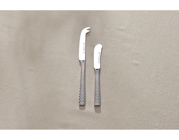 Maxwell & Williams Diamonds Cheese & Pate Knife Set 2pc Gift Boxed image 2