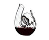 Riedel Decanter Curly Fatto A Mano Black/White/Black Optic image 0