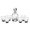 Bohemia Crystal Fjord Whisky Set (1 Decanter + 6 Tumblers) image 0