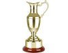 Swatkins Gold Finish Endurance Laurel Claret Jug image 1