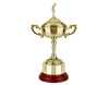 Swatkins Endurance Gold Golf Cup With Golf Figure Lid image 0