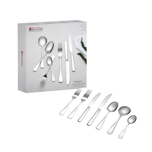 Maxwell & Williams Madison 56pc Cutlery Set Gift Boxed image 0