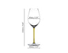 Riedel Fatto A Mano Champagne Wine Glass Yellow image 1