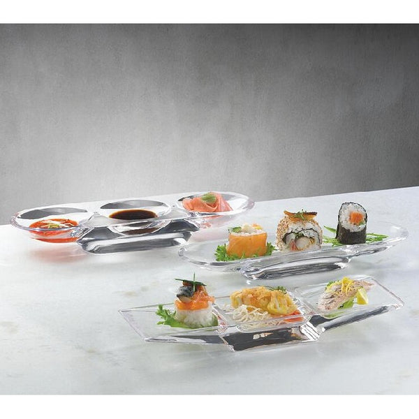 Nude Silhouette Compartment Tray 3 Sections (Clear) image 2