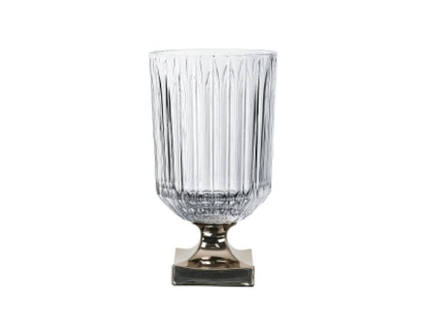 Nachtmann Minerva Vase - Platinum Footed, 32cm | 12.4in image 2