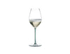 Riedel Fatto A Mano Champagne Wine Glass Mint image 0
