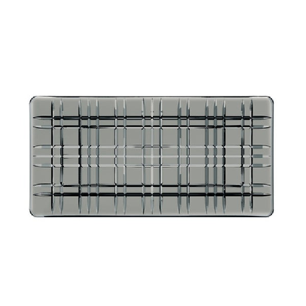 Nachtmann Square Plate Rectangular Smoke (28cm) image 0