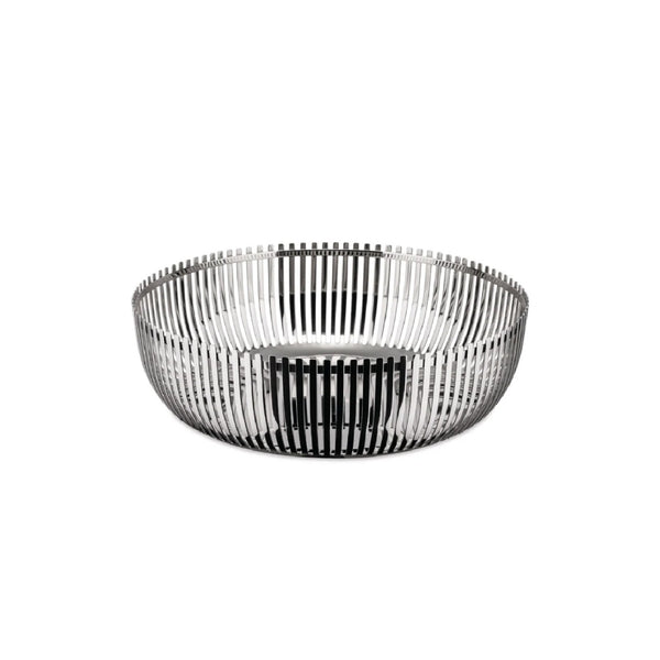 Alessi Pierre Charpin Round Basket - 23cm (Stainless Steel) image 0