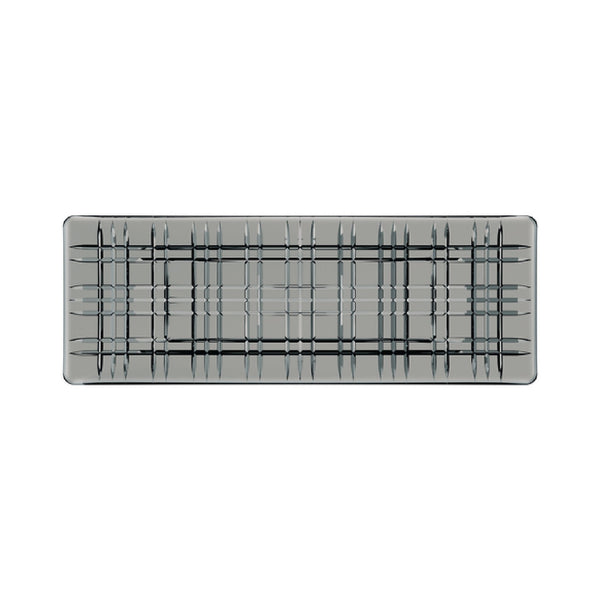 Nachtmann Square Plate Rectangular Smoke (42 cm) image 0