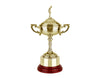 Swatkins Endurance Gold Golf Cup With Golf Figure Lid image 1