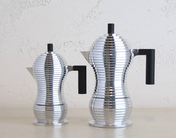 Alessi "Pulcina" Espresso Coffee Maker (Black) - 3 Cups image