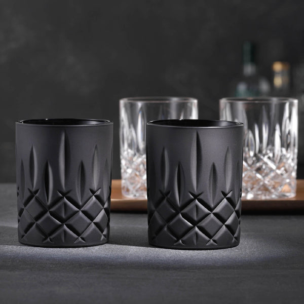 Nachtmann Noblesse Whisky Tumbler Black (Pair) image 4