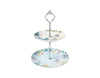 Maxwell & Williams Fluttering Meadow 2 Tiered Cake Stand Gift Boxed