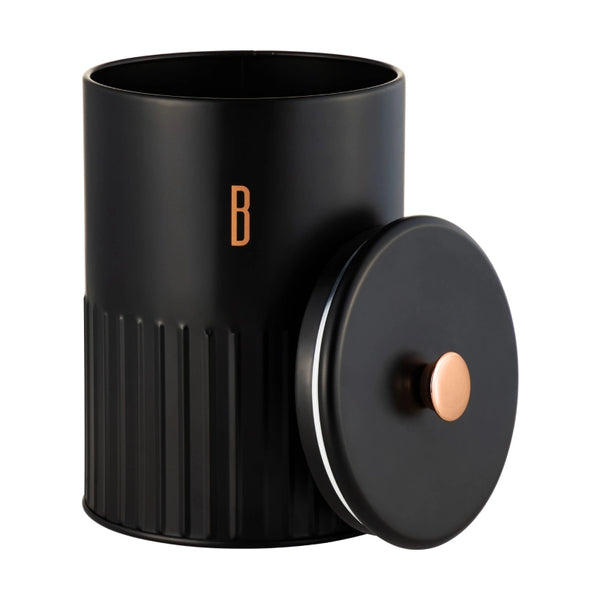 Maxwell & Williams Astor Biscuit Canister 14x21cm 2.6L Black