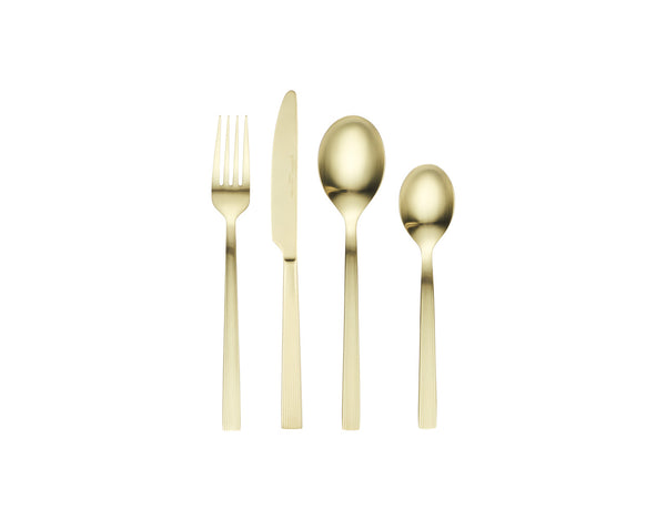 Maxwell & Williams Auroline 16Pcs Cutlery Set Champagne Gift Boxed