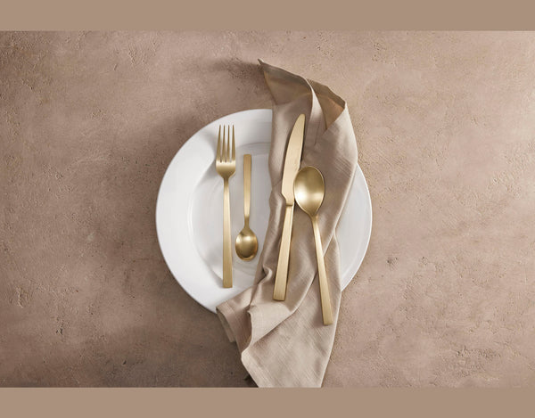 Maxwell & Williams Auroline 16Pcs Cutlery Set Champagne Gift Boxed