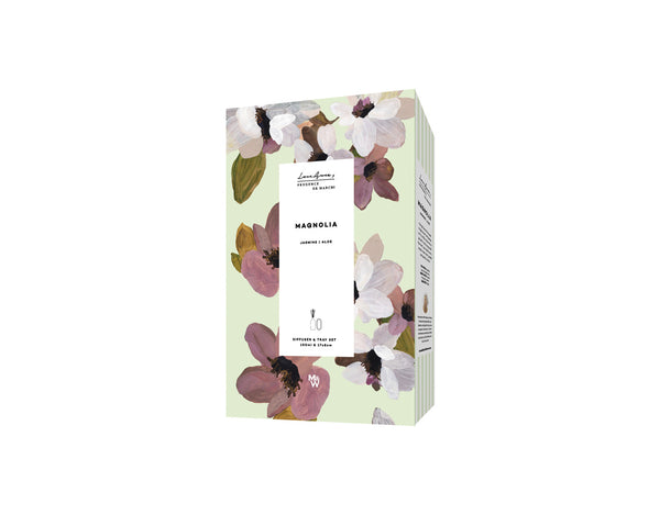 Maxwell & Williams Love Anna Prudence De Marchi Magnolia Diffuser & Tray Set & 17x8cm Gift Boxed