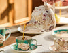 Maxwell & Williams Kimono Cup & Saucer 300ML Teal Gift Boxed