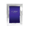 L Silver - Nickel Plated Photo Frame