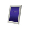 L Silver - Silver Plated Steel Photo Frame With Curved Edge Design