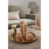Maxwell & Williams Let's Get Lit Linea LED Sculptural Wax Candle 7.5x18.5cm Taupe Gift Boxed