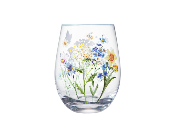 Maxwell & Williams Fluttering Meadow Stemless Glass Set of 2 Gift Boxed