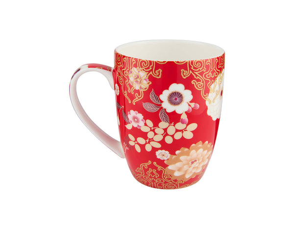 Maxwell & Williams Kimono Mug 400ML Red Gift Boxed