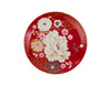 Maxwell & Williams Kimono Cake Plate 20cm Red Gift Boxed