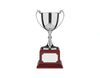 Swatkins 13.25in Nickel Plated Square Rosewood Finish Base