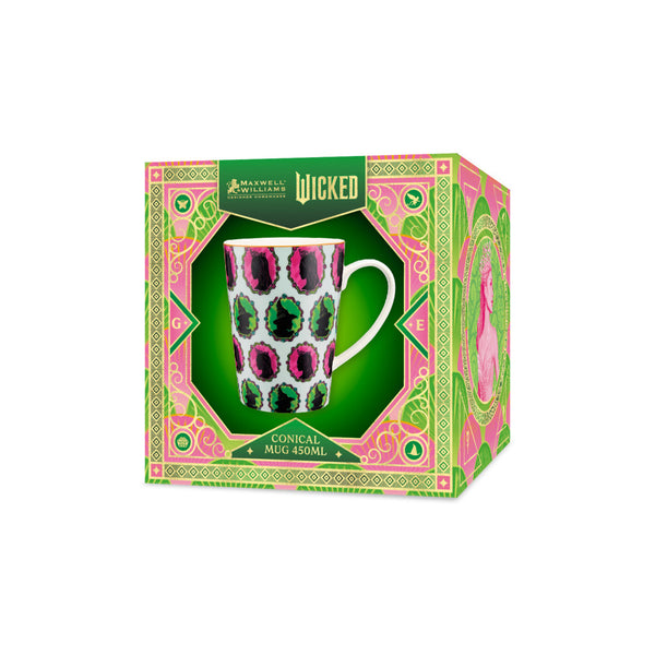 Maxwell & Williams Wicked Magical Conical Mug Elphaba & Glinda Icons Gift Boxed