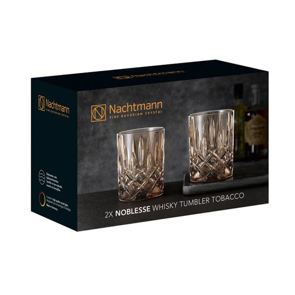 Nachtmann Noblesse Whisky Tumbler Tobacco (Pair) image 3