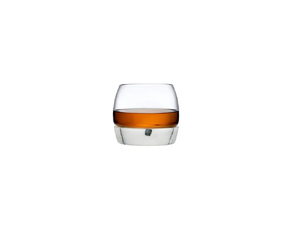 Nude Chill Whisky Tumbler With Marble Base (Clear) image 0