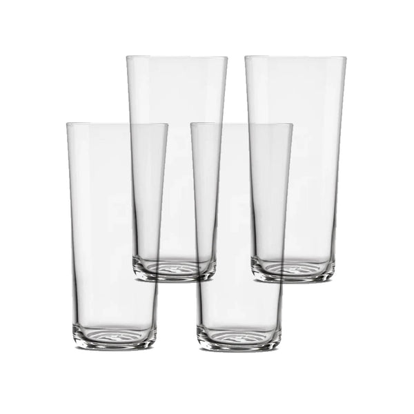 Nude Savage Highball Glasses Clear (Set of 4) image 0