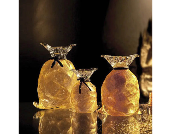 Duccio Gold Bag Small Transparent & Gold image 1