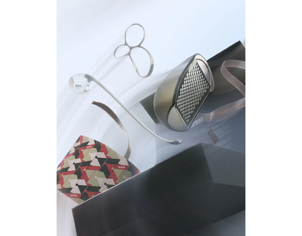 Alessi & Pasta Gift Set (Vabene Pasta Tester, Voile Spaghetti Measure, and Parmenide Grater With Cheese Cellar) image 2