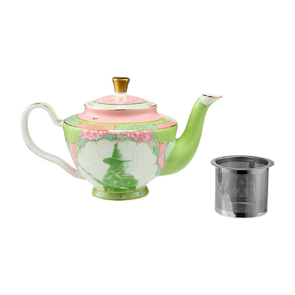 Maxwell & Williams Wicked Pink Goes Good With Green 5pc Tea Set Elphaba Gift Boxed image 3