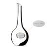 Riedel Black Tie Occhio Nero Decanter (With Engraved Silver Plate) image 0