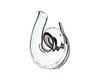 Riedel Decanter Curly Fatto A Mano Black/White/Black Optic image 1