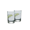 Nude Parrot Tumbler Glasses Smoke & White Line (Set of 2) image 0
