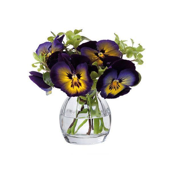 Dartington Florabundance Pansy Vase 9.5cm image 0