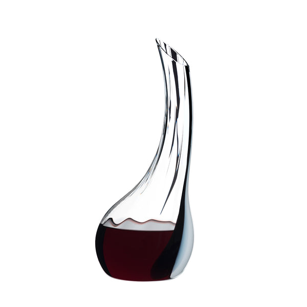 Riedel Fatto A Mano Decanter Cornetto Single Black/White/Black Optical image 0