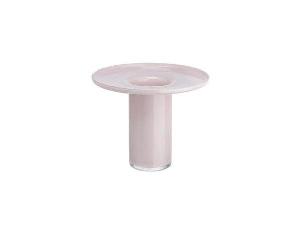 Nud Bloom Cake Stand with Dome (Clear + Opal Pink) image 2