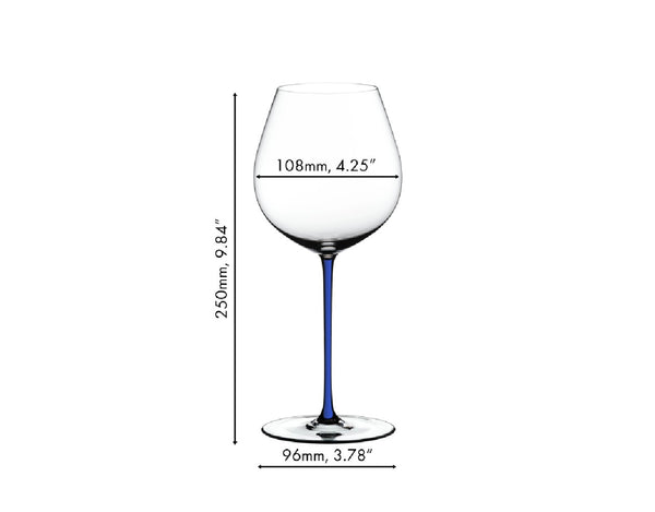 Riedel Fatto A Mano Old World Pinot Noir Blue image 1