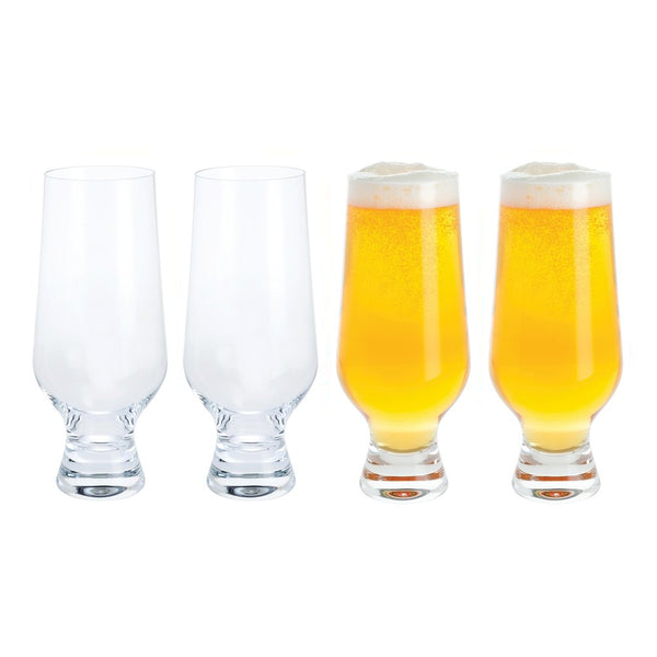 Dartington Home Bar Beer Glass (4 pack) image 0