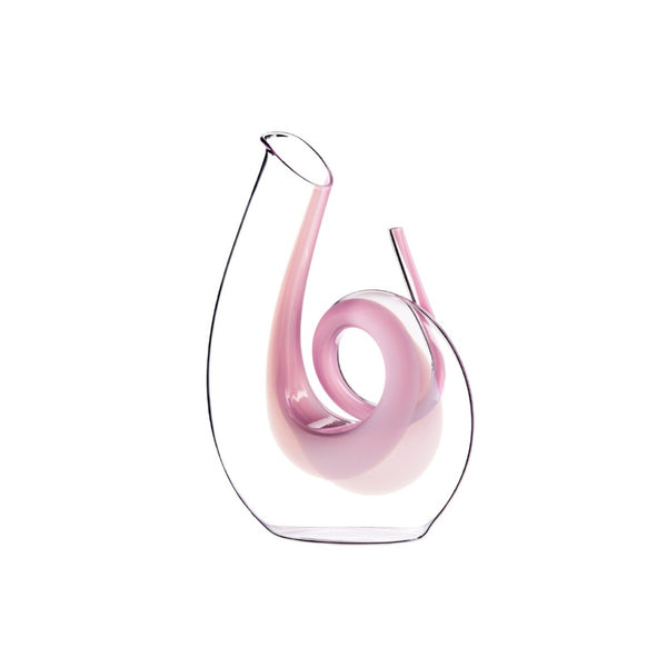 Riedel Curly Pink Decanter image 1