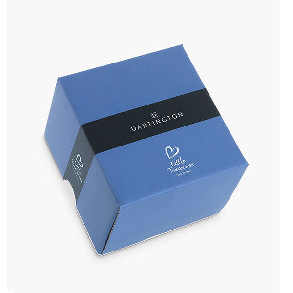 Dartington Olive & White Vase 10.5cm image 4