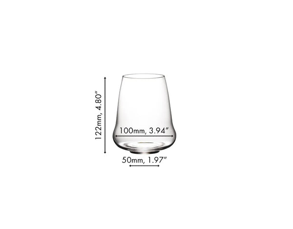 Riedel SL Stemless Wings Riesling/ Sauvignon Blanc/ Champagne (Pair) image 4